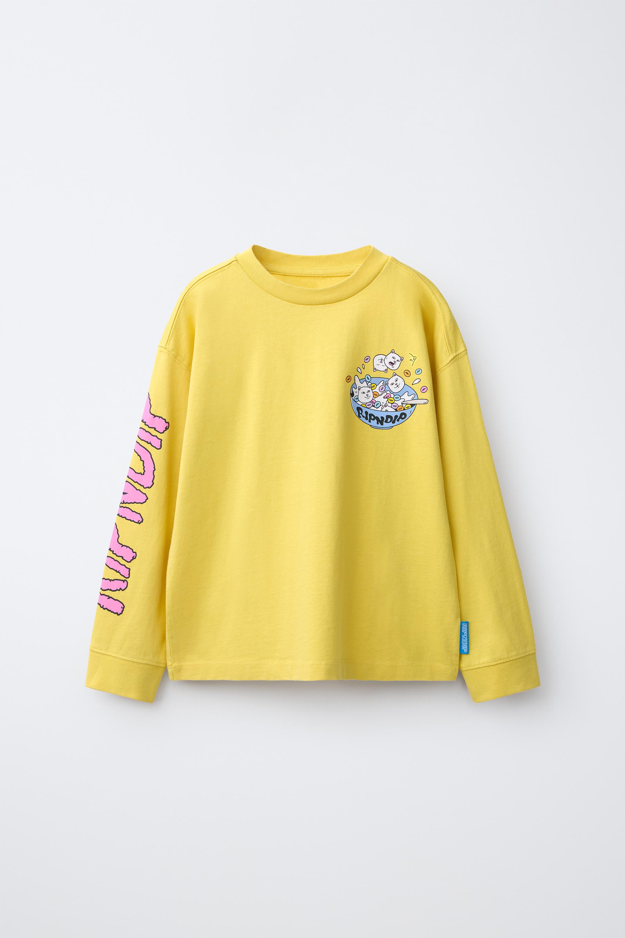 T-SHIRT À IMPRIMÉ LOGO RIPNDIP © X ZARA KIDS